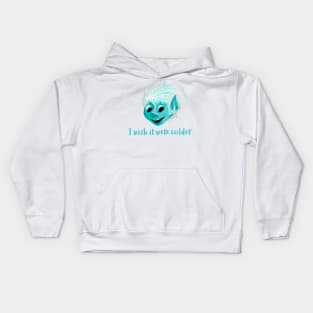 I Wish It Were Colder Kids Hoodie